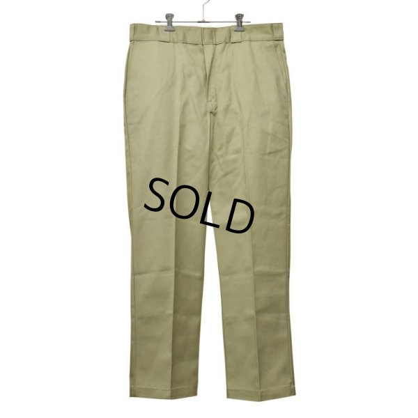 画像2: USA製【デッドストック】【ビンテージ】【ディッキーズ】【Dickies】【ベージュ】【ワークパンツ】【36×31】 