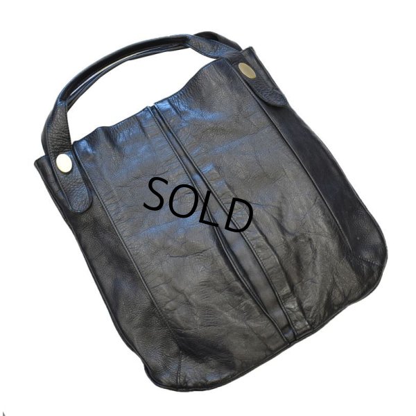 画像4: 【ビンテージ】【黒】【オールレザー】【トートバッグ】【ハンドバッグ】
