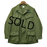 70's【ビンテージ】【米軍実物】【リップストップ】【ジャングルファティーグシャツ】【ファティーグジャケット】【M-short】 