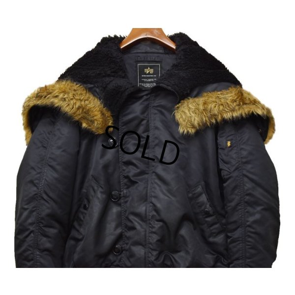 画像7: 【ビンテージ】【アルファ製】黒【B-15タイプ】【フライトジャケット】【サイズＸＬ】  