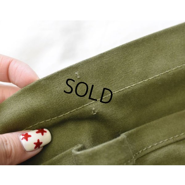 画像4: 【デッドストック】【ビンテージ】米軍【U.S.ARMY】【Patients effects BAG】【ペーシェントエフェクトバッグ】【エプロン】【ウォールポケット】