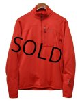 【パタゴニア】patagonia【赤】ハーフジップ【フリースジャケット】【サイズＭ】 