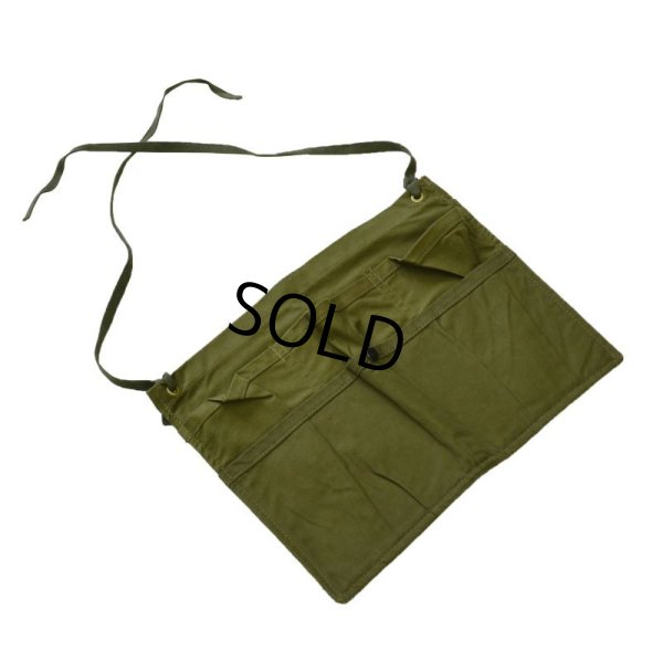 画像1: 【デッドストック】【ビンテージ】米軍【U.S.ARMY】【Patients effects BAG】【ペーシェントエフェクトバッグ】【エプロン】【ウォールポケット】 