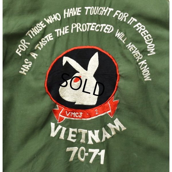 画像5: 【60’s】【ビンテージ】【u.s.army】米軍実物【USMC】【スーベニアシャツ】【PLAY BOY】OG107【ユーティリティシャツ】 