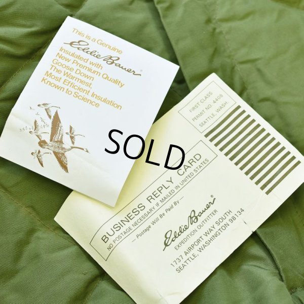 画像4: 70's【デッドストック】【ビンテージ】【エディーバウアー】黒タグ【カラコラム】【ダウンパンツ】【オーバーパンツ】【サイズS】