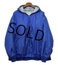 【ビンテージ】L.L.Bean【ＬＬビーン】【青】【裏フリース】 【ナイロンパーカー】 