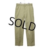 USA製【ビンテージ】【ディッキーズ】【Dickies】【ベージュ】【ワークパンツ】【36ｘ32】 