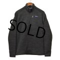【パタゴニア】patagonia【チャコールグレー】【1/4ジップ】【ベターセーター】【サイズＭ】 