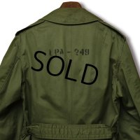 50's〜【ビンテージ】米軍実物【u.s.army】ステンシル入り【オフィサーコート】【ＳーＲ】 