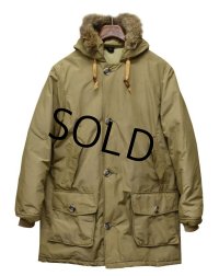 ビンテージ【ウールリッチ】WOOLRICH【アークティックパーカー】【ベージュ】【ダウンジャケット】【サイズＭ】 