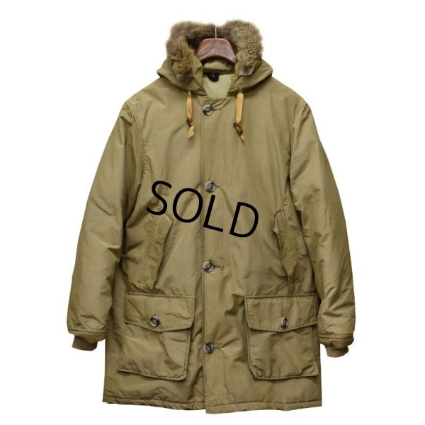 画像1: ビンテージ【ウールリッチ】WOOLRICH【アークティックパーカー】【ベージュ】【ダウンジャケット】【サイズＭ】 