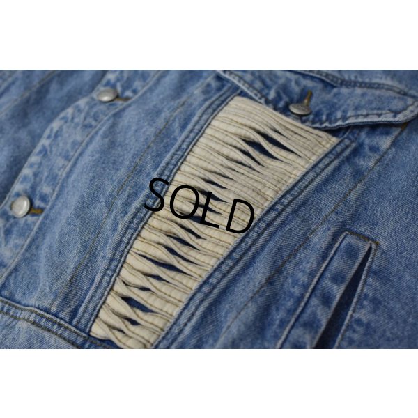 画像4: 〜90's【ビンテージ】【L.A.GEAR】【デニムジャケット】【サイズＬ】 