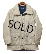 【USA製】ビンテージ【Grand Portage】【中綿入り】【ジャケット】【ベージュ】 【サイズ42】 