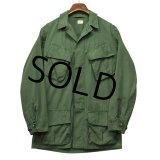 【ビンテージ】【米軍実物】【ノンリップ】【ジャングルファティーグシャツ】【ファティーグジャケット】【S-SHORT】 