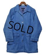 新品【デッドストック】【Denim &Co.】【デニムコート】 デニムジャケット【レディース古着】【サイズM】 