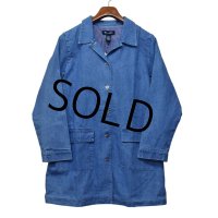 新品【デッドストック】【Denim &Co.】【デニムコート】 デニムジャケット【レディース古着】【サイズM】 