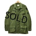 【60's】【ビンテージ】U.S.ARMY【米軍実物】2ndモデル【２型】ノンリップ【ジャングルファティーグシャツ】【ファティーグジャケット】【M-R】 