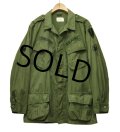 【60's】【ビンテージ】U.S.ARMY【米軍実物】2ndモデル【２型】ノンリップ【ジャングルファティーグシャツ】【ファティーグジャケット】【M-R】 