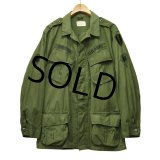 【60's】【ビンテージ】U.S.ARMY【米軍実物】2ndモデル【２型】ノンリップ【ジャングルファティーグシャツ】【ファティーグジャケット】【M-R】 