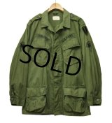 【60's】【ビンテージ】U.S.ARMY【米軍実物】2ndモデル【２型】ノンリップ【ジャングルファティーグシャツ】【ファティーグジャケット】【M-R】 