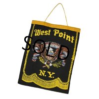 40's~ 【ビンテージ】【アンティーク】【west point N.Y.】【ペナント】【タペストリー】 