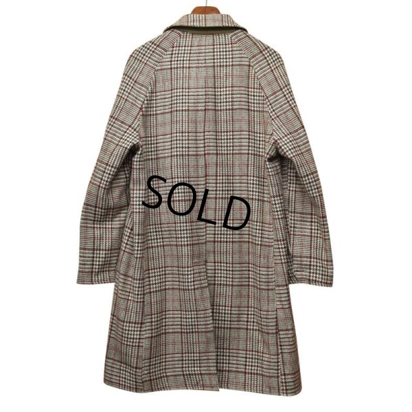 画像6: 程度良好【リバーシブル】【ベージュ】【グレンチェック】【ステンカラーコート】【サイズ40L】