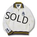 【ラルフローレン】【POLO ralph lauren】【白×紺×黄】【ハーフジップ】【スウェット】【サイズL】 