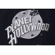 画像2: USA製【ビンテージ】【Planet hollywood】【プラネットハリウッド】【黒】【レザー襟】【ウールジャケット】【サイズＬ】<br> (2)