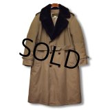 【ビンテージ】【エディーバウアー】【Eddie Bauer】ショールカラー【襟ボア】ダウンコート【トレンチコート】 