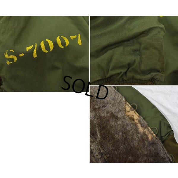 画像3: USAAFマーク付き!!【40's】【ビンテージ】【米軍実物】【U.S.army】ステンシル【M-43】M43【アルパカライナー】【パイルライナー】