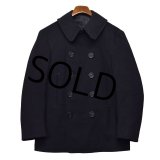 40's【ビンテージ】 【米軍実物】 【U.S.NAVY】１０ボタン【Ｐコート】 