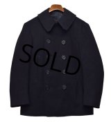 40's【ビンテージ】 【米軍実物】 【U.S.NAVY】１０ボタン【Ｐコート】 