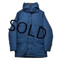 80's~ 【USA製】【ビンテージ】【ウールリッチ】woolrich【青】【中綿入りジャケット】【フード取り外し可能】ジャケット 【サイズM】 