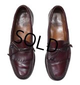【ＵＳＡ製】【アレンエドモンズ】【Allen Edmonds】【Alameda】【赤茶】【キルトローファー】【9D】【27cm程度】 