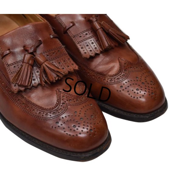 画像5: 【USA製】【アレンエドモンズ】【Allen Edmonds】【メダリオン】【茶色】【タッセルローファー】【7 1/2E】【25.5cm程度】 