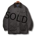 【ビンテージ】【オールドギャップ】【GAP】【中綿入り】【襟コーデュロイ】【裏チェック柄×キルティング地】【ハンティングジャケット】【サイズＬ】