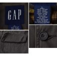 画像2: 【ビンテージ】【オールドギャップ】【GAP】【中綿入り】【襟コーデュロイ】【裏チェック柄×キルティング地】【ハンティングジャケット】【サイズＬ】 (2)