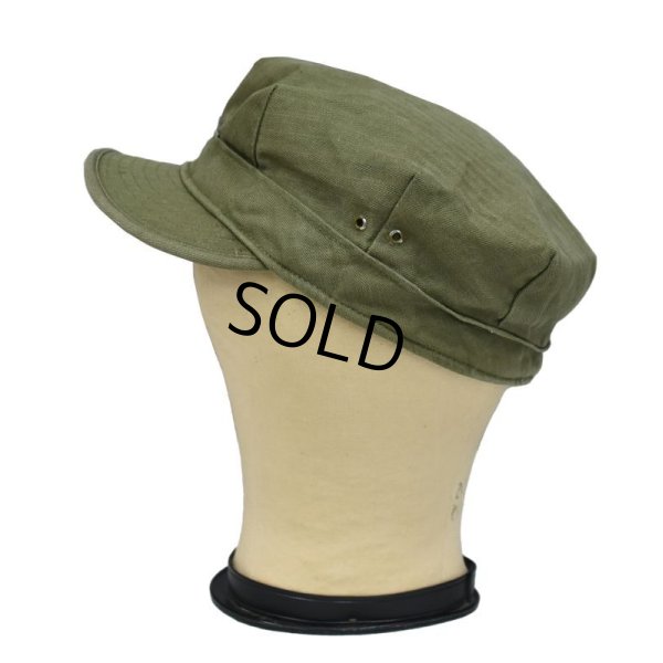画像5: 〜50's【米軍実物】 【ビンテージ】【U.S.ARMY】【HBTキャップ】【57.5cm程度】
