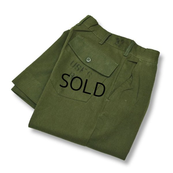画像6: 70's【米軍実物】【ビンテージ】【U.S.army】【ステンシル入り】【アラミドパンツ】フィールドパンツ【W32】