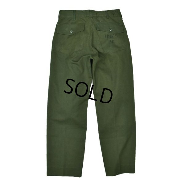 画像5: 70's【米軍実物】【ビンテージ】【U.S.army】【ステンシル入り】【アラミドパンツ】フィールドパンツ【W32】