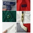 画像2: 【ビンテージ】【オールドラルフローレン】POLO RALPH LAUREN【白×赤×緑】【トリコロール】【裏地付き】【ブルゾン】<br> (2)