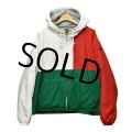 【ビンテージ】【オールドラルフローレン】POLO RALPH LAUREN【白×赤×緑】【トリコロール】【裏地付き】【ブルゾン】 