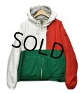 【ビンテージ】【オールドラルフローレン】POLO RALPH LAUREN【白×赤×緑】【トリコロール】【裏地付き】【ブルゾン】 