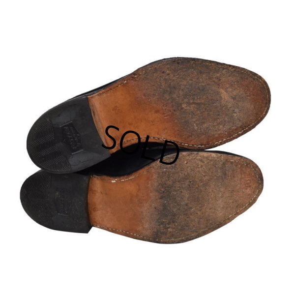 画像6: 【ビンテージ】【イングランド製】【Lloyd & Haig】ロイドアンドヘイグ【黒】【プレーントゥシューズ】【10 EEE】