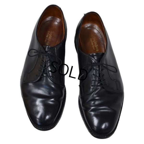 画像7: 【ビンテージ】【イングランド製】【Lloyd & Haig】ロイドアンドヘイグ【黒】【プレーントゥシューズ】【10 EEE】