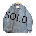 【USA製】ビンテージ【The Men's Store at SEARS】【シアーズ】【グレー】ボア裏地付き【コーチジャケット】【サイズＸＬ】 