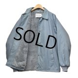 【USA製】ビンテージ【The Men's Store at SEARS】【シアーズ】【グレー】ボア裏地付き【コーチジャケット】【サイズＸＬ】 
