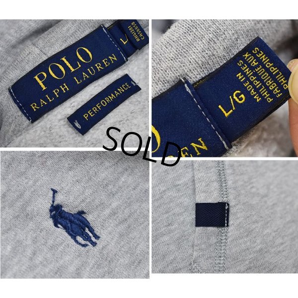 画像2: 【ラルフローレン】【POLO ralph lauren】【グレー】【パーカー】【サイズＬ】 