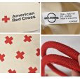 画像2: 【American Red Cross】【生成り】【赤十字柄】コットン【トートバッグ】【エコバッグ】<br> (2)