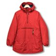 画像1: 【USA製】ビンテージ【L.L.Bean】【ＬＬビーン】赤【シンサレート入り】【アノラックパーカー】【プルオーバージャケット】【レディースＭ】<br> (1)